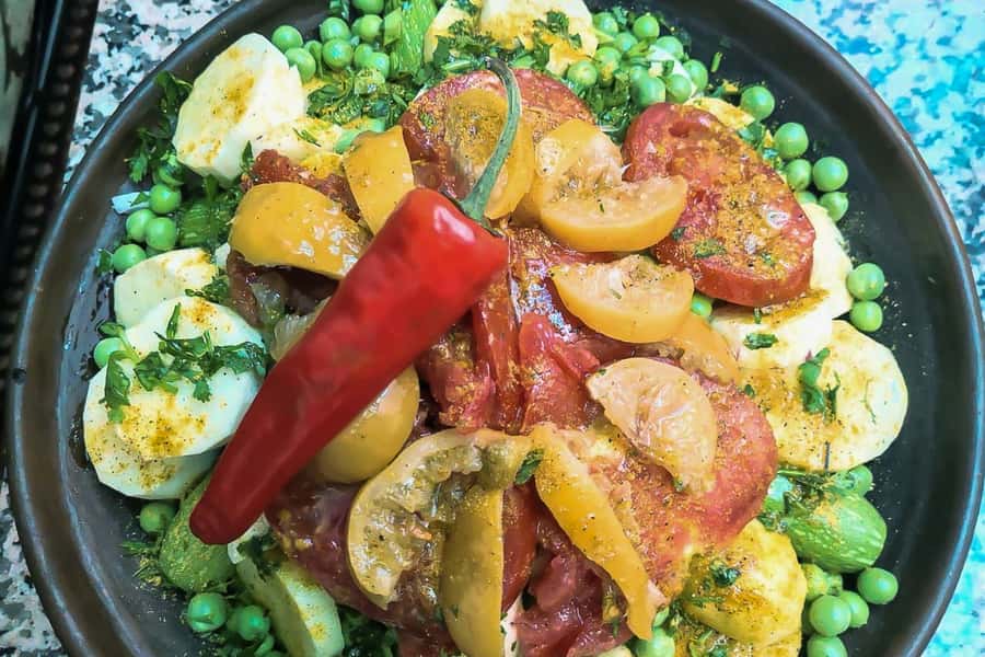 Marrakesh: Private Cooking Class & Local Market Shopping - Starting at Café France in Djemaa El-Fna