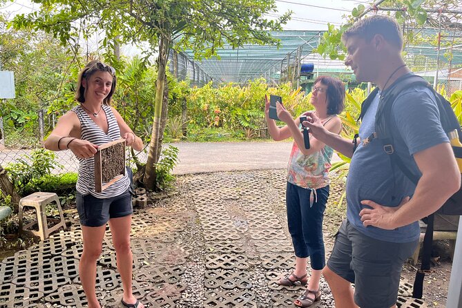 Mekong Day Trip Explore Village Bicycle CookingClass Group 12 Pax - Vinh Trang Pagoda and the turn toward My Tho