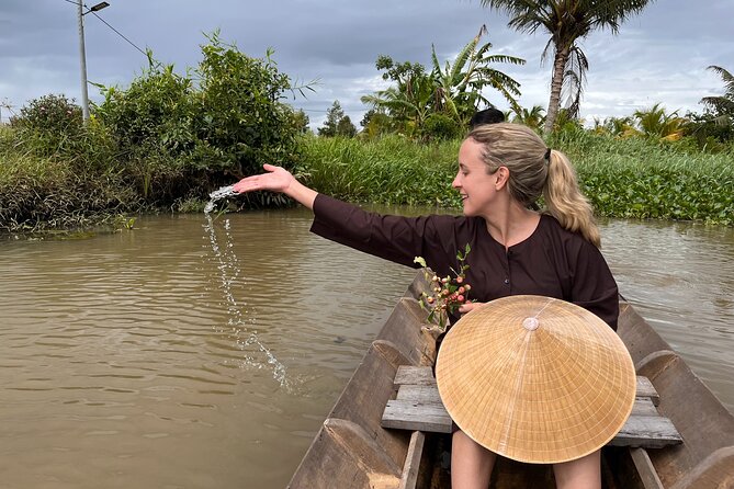 Mekong Day Trip Explore Village Bicycle CookingClass Group 12 Pax - A short taste of the Tien River