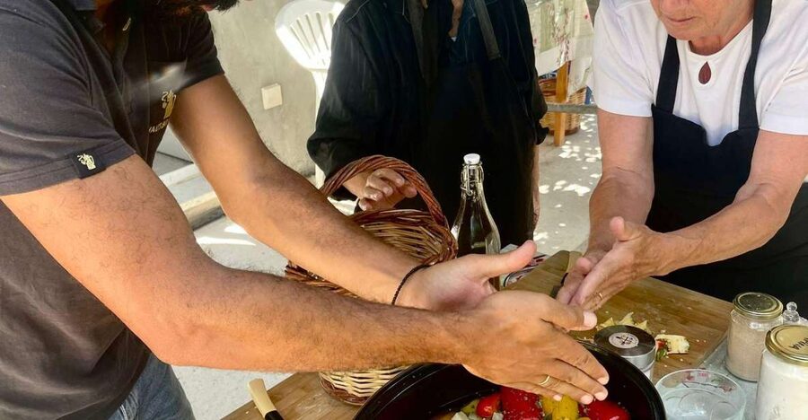 Melanes: Naxos Perivoli Farm & Cooking Class with Wood Fire - Key points about the Perivoli Farm experience