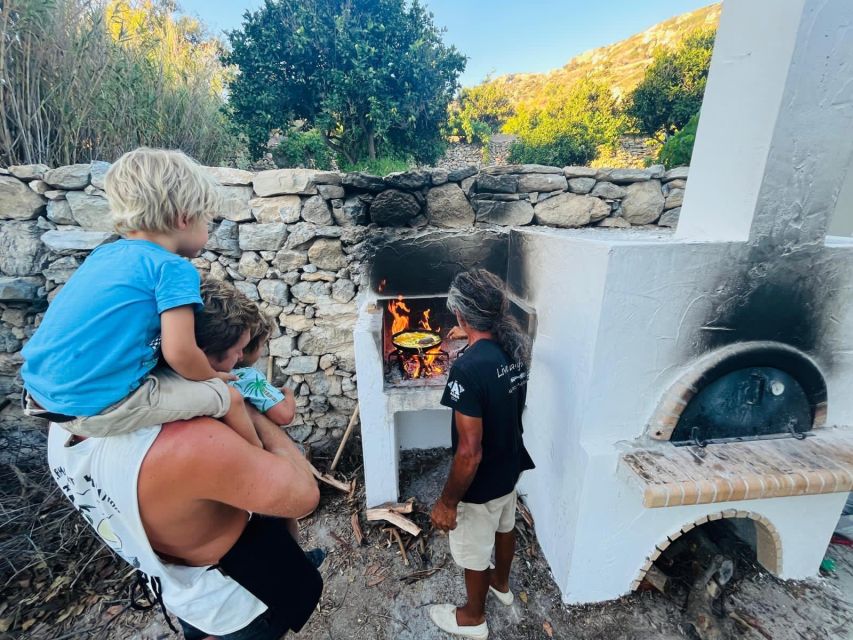 Melanes: Naxos Perivoli Farm & Cooking Class with Wood Fire - A long lunch under the farm pergola