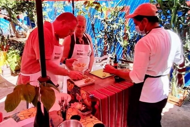 Mexican Cooking Class & Market Tour with a Professional Chef - Lunch, drinks, and the extra mezcal tasting