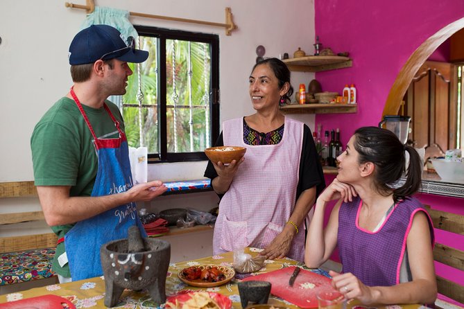 Mexican Cooking from Scratch in a Local Home in Tulum - Tacos al pastor with a home kitchen touch