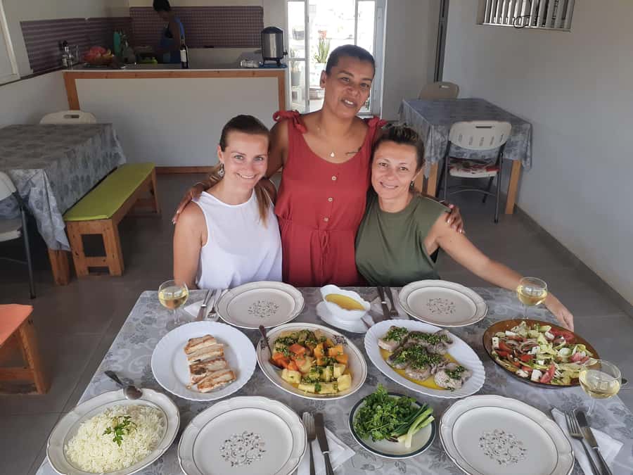 Mindelo: creol cooking with Catia - Lunch with Catia and Markus