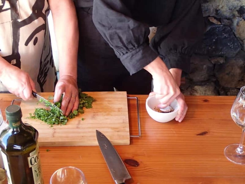Mojo Workshop Cooking Class in Ancient Canarian Village - Erik’s stories give the food a sense of place