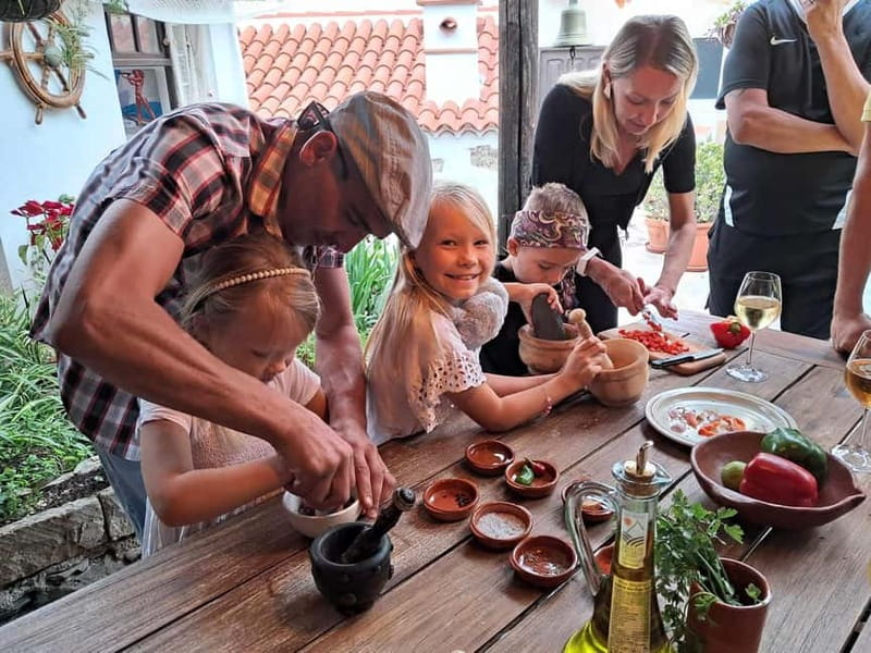 Mojo Workshop Cooking Class in Ancient Canarian Village - Arriving at Casa Carmen in historic Chirche