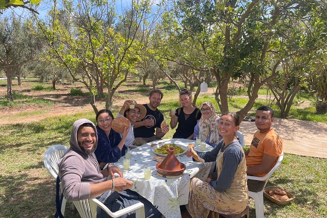 Moroccan Cooking Class and Eco-Farm Visit - Full day - Three hours at the cooking table