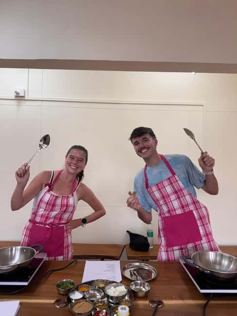 Mumbai: Indian Cooking Class & Cultural Delights - In the kitchen with Trupti and Dinesh