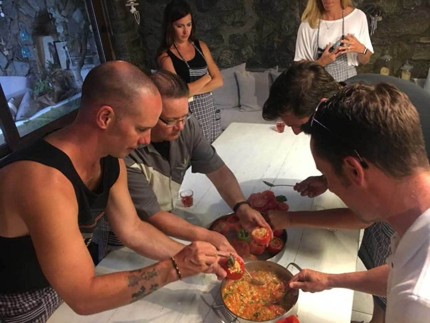 Mykonos: Cooking Class with Food and Wine - What you actually cook in the kitchen