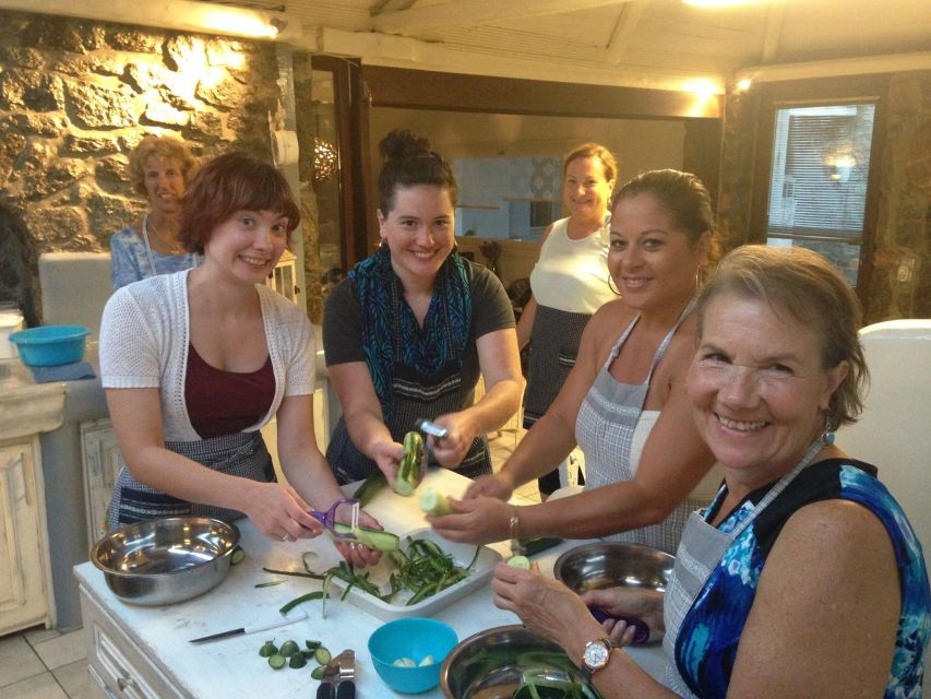 Mykonos: Cooking Class with Food and Wine - The shared table is the main event