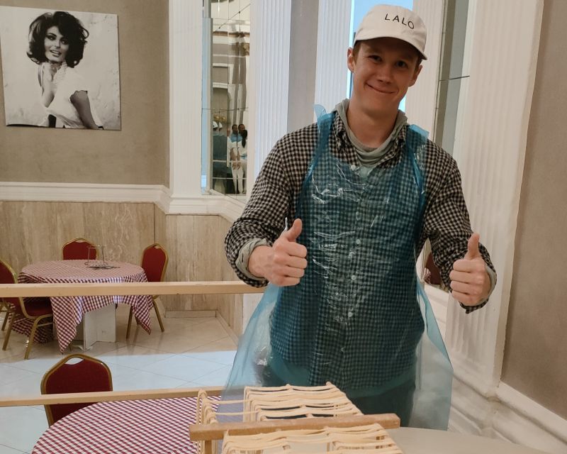 Naples: Pasta Making Class with Starter and Drink - What $39 really gets you