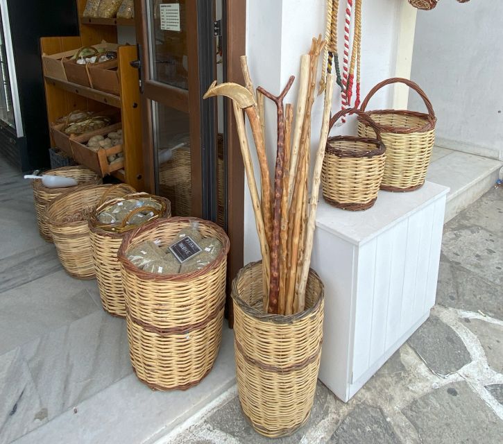 Naxos: Food Walking Tour & Cooking Class with Meal & Drinks - The meal, wine, and recipes to take home