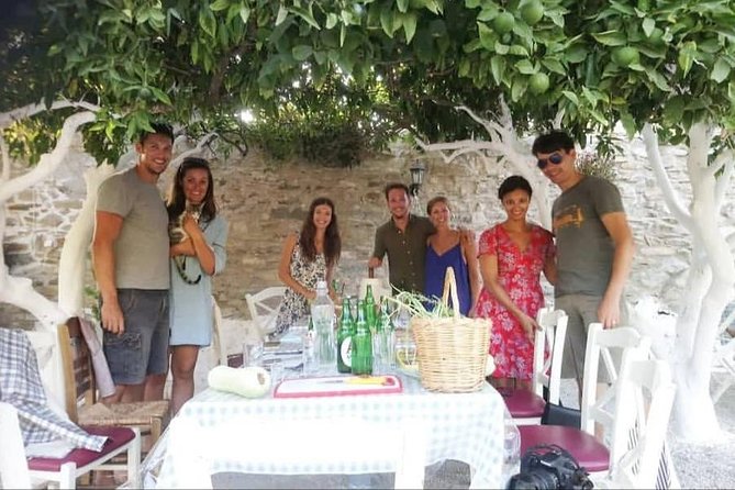 Naxos:Half-day cooking class at Basiliko - The meal: generous, local, and social