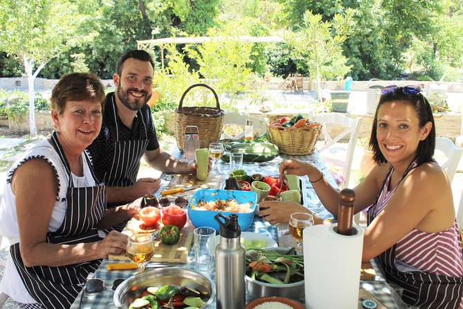 Naxos:Half-day cooking class at Basiliko - Greek music, dancing, and broken plates