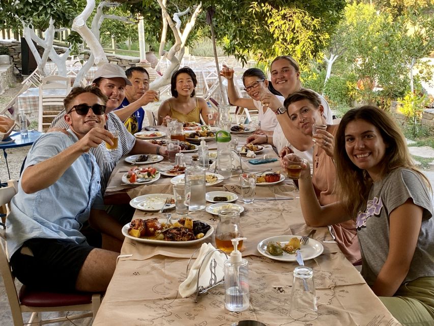 Naxos: Half-Day Cooking Class at Basiliko Family Tavern - A short walk by the river and village sights