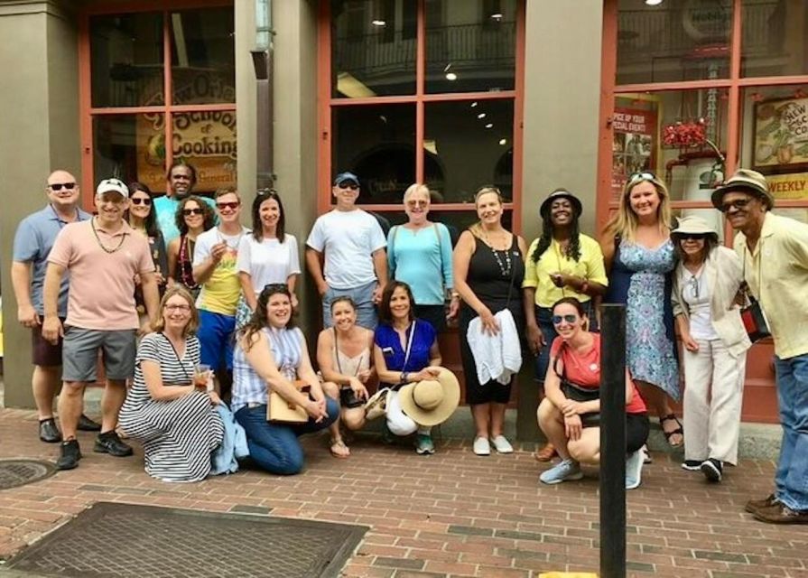 New Orleans: Food Walking Tour & Cooking Class Experience - Timing, weather, and the walking pace