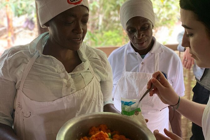 NGO Lifted Strong - Traditional Tanzanian Cooking Class - Learning a little Swahili along the way