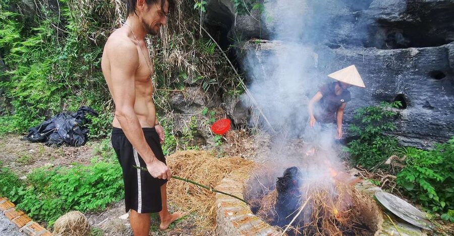 Ninh Binh cooking class at Buffalo Cave - A cooking class with rural Ninh Binh around you
