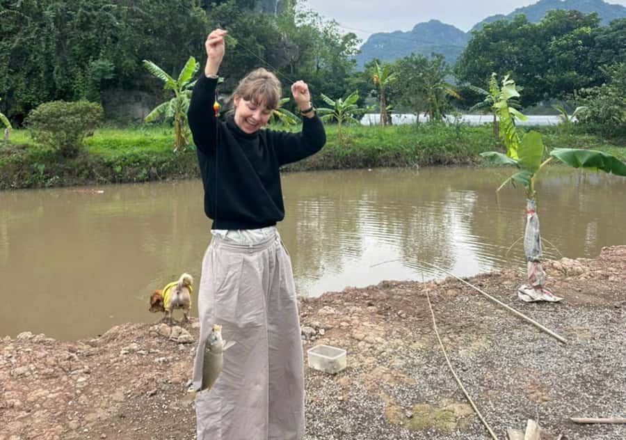 Ninh Binh: Half-Day Cooking Class at a Local Home - Fishing, herbal tea, and a gentle finish