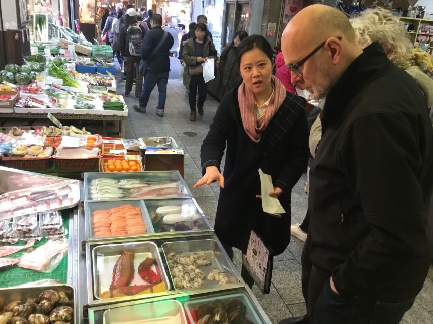 Nishiki Market Food Tour with Cooking Class - Pickles, Dashi, Sake, and Other Small Discoveries