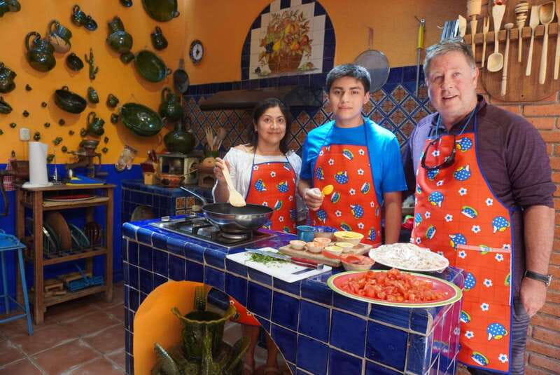 Oaxaca: Traditional Oaxacan Cooking Class with Market Visit - Eating the meal you helped prepare