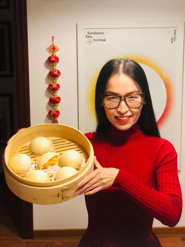 Online Cooking Class Steamed Buns by Chef Sunflower Li - A private Zoom format that works for groups