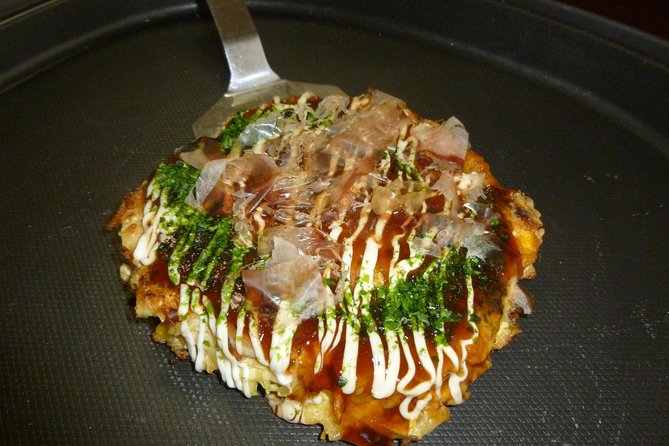 Osaka Cooking Class: Okonomiyaki &Japanese cuisines experience - Extra dishes, taiyaki, and matcha