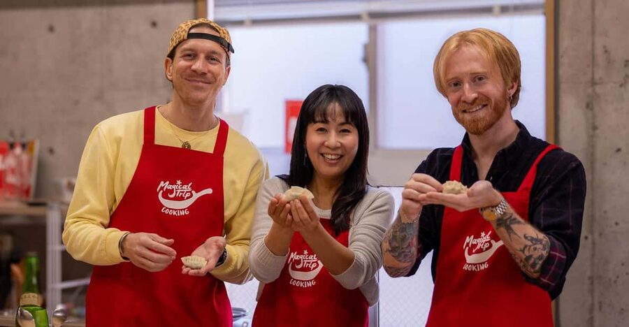 Osaka: Cooking Class & Sake Tasting with Local Market Visit - The guides shape the experience