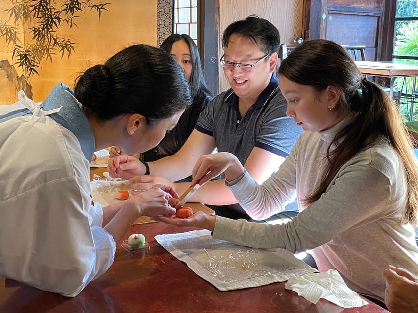 Osaka : Exclusive Tea Ceremony & Wagashi Cooking - Learning tea ceremony rules without rushing