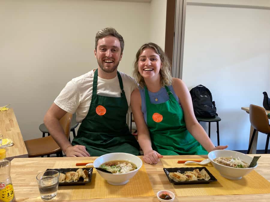 Osaka: Ramen and Gyoza Cooking Class in Dotonbori - The opening lesson: ramen begins with dough