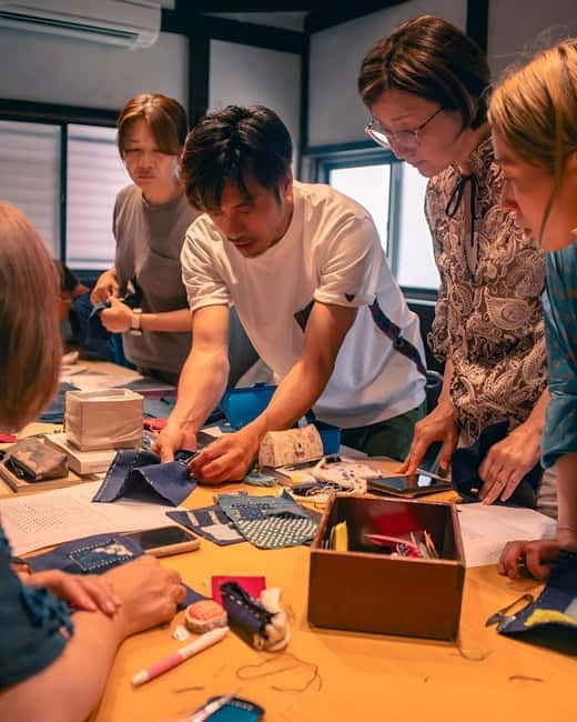 Osaka: Sashiko Japanese Craftsmanship Workshop - The First Part: History, Tools, and Basic Stitches