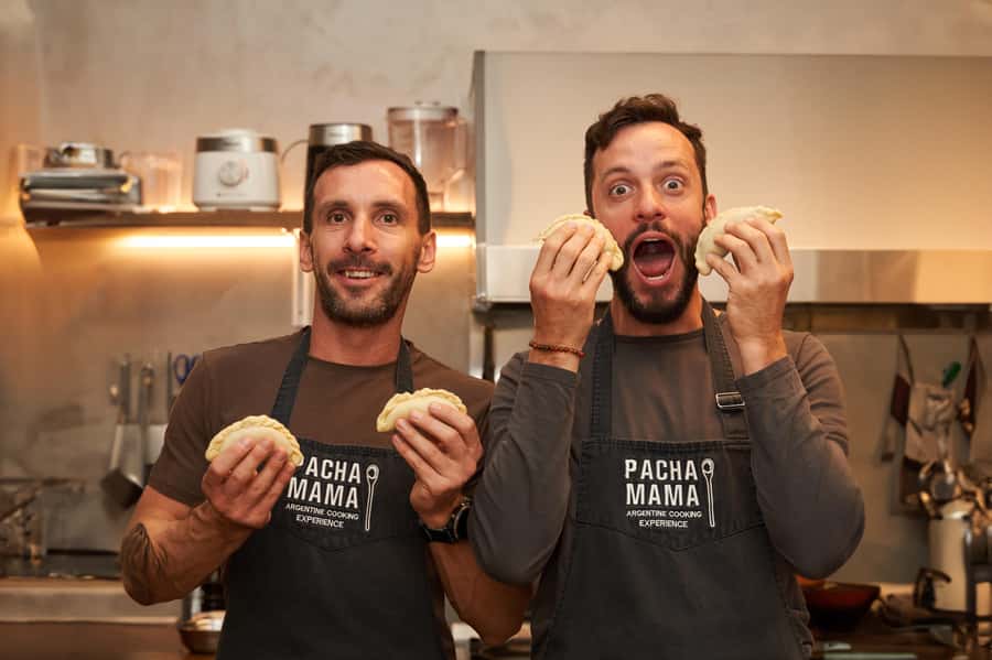 Pachamama - Argentine Cooking Experience in Buenos Aires - Cooking chipá with barbecue and fermented spicy sauce