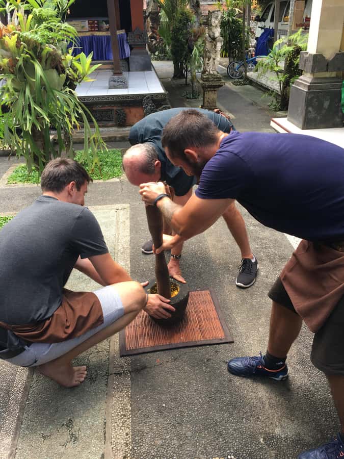 packages cooking class and romantic dinner in a local home - Entering a traditional Balinese house