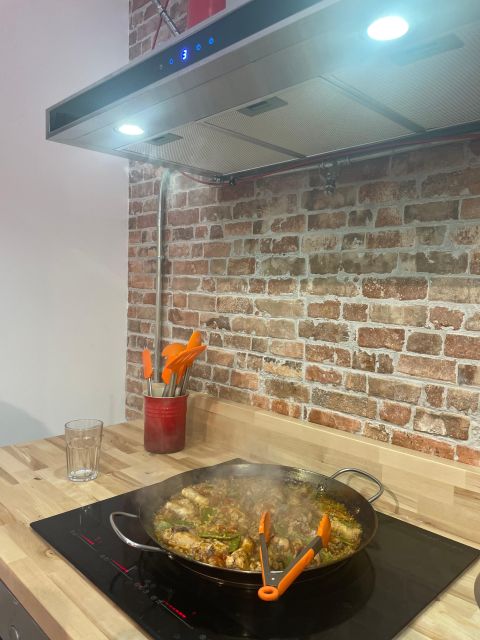 Paella and Burnt Basque Cheesecake - Preparing two or three kinds of paella