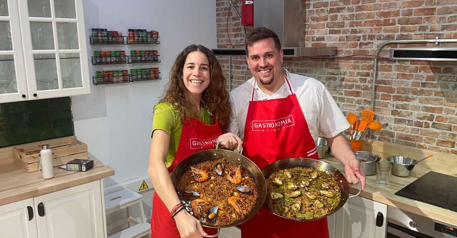 Paella and Burnt Basque Cheesecake - Starting with Spanish starters