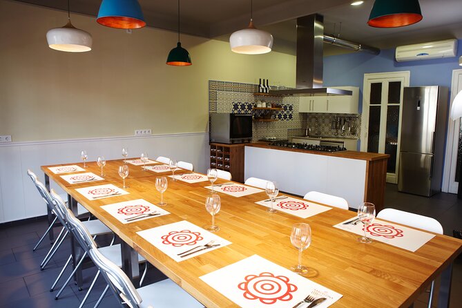 Paella Class & Bottomless Wine: Las Ramblas Views - Catalan cream and the finish to dinner
