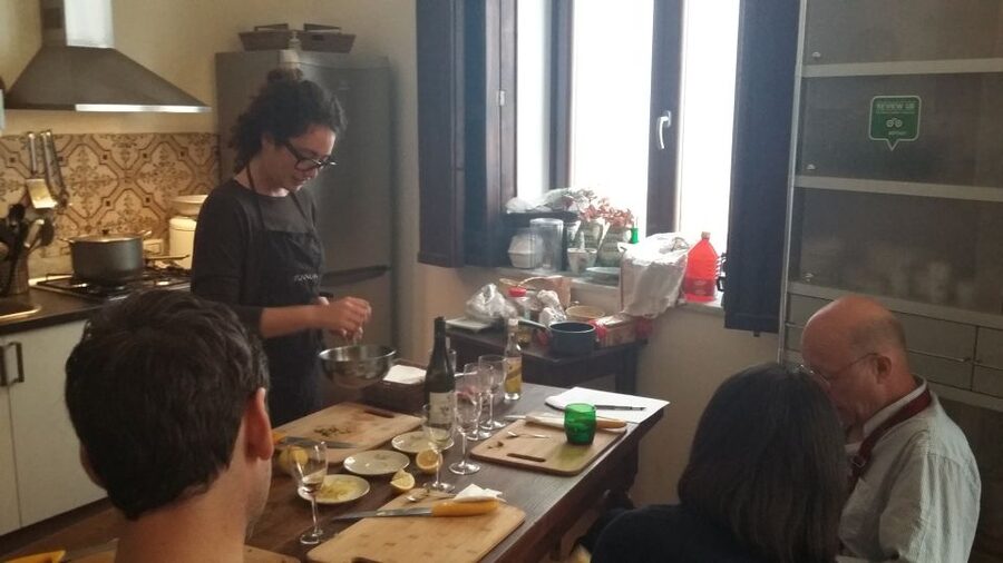 Palermo: Half-Day Cooking Class & Market Tour - Cooking in Patrizia’s Palermo Apartment
