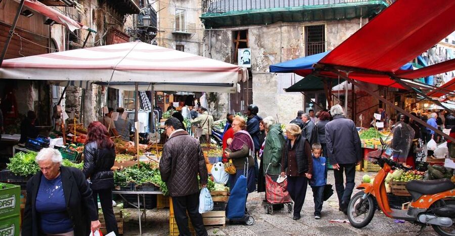 Palermo: Market Tour and Sicilian Cooking Class with Lunch - Starting at Via Volturno with a Palermo appetite