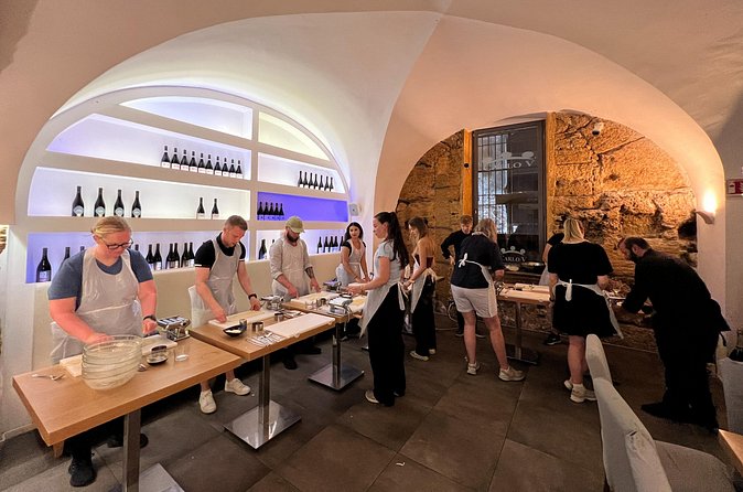 Palermo: Pasta and Tiramisu Small Group Cooking Class with Wine - What the three-hour schedule feels like