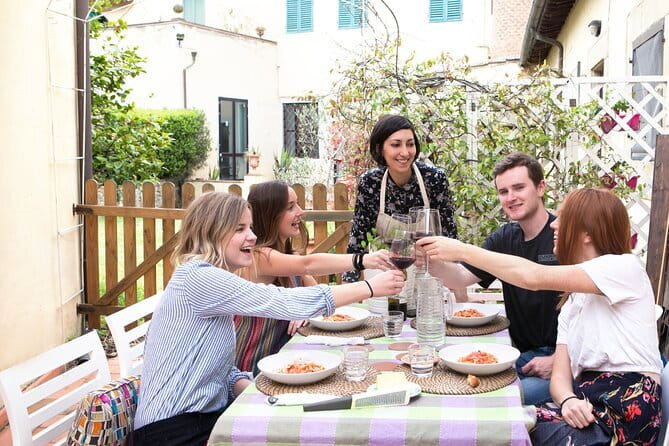Pasta and Tiramisu Cooking Class with optional Local Market Tour - Tuscan appetizers, wine, and your finished meal