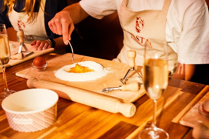 Pasta Making with Unlimited Prosecco in London's West End - From flour and dough to handmade shapes