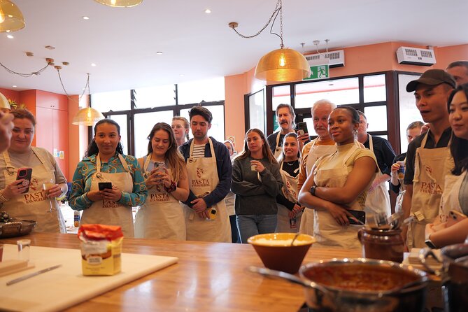Pasta Making with Unlimited Prosecco in London's West End - A four-person class with room to ask questions