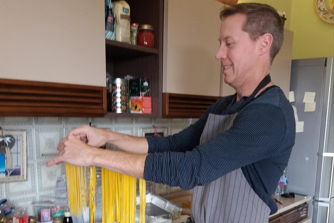 Pastamama, Home Cooking Classes at Grace's Home - Mixing and feeling the pasta dough