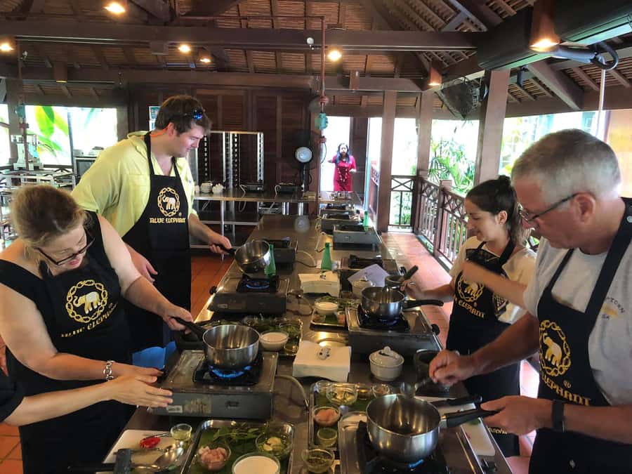 Phuket - Blue Elephant Thai Cooking Class with Market Tour - Lunch at Blue Elephant completes the experience