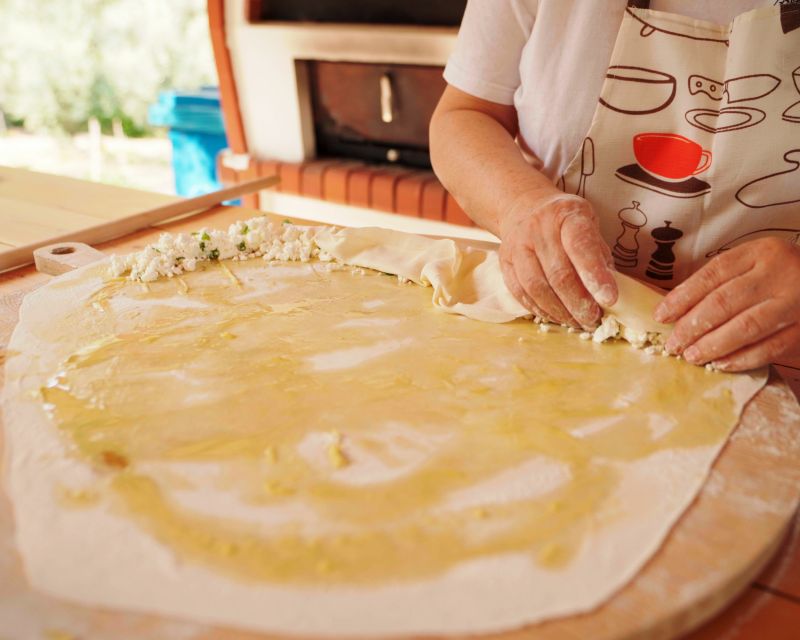 Phyllo Pie Baking Class @ Lefkada Micro Farm - Four fillings, four very different flavors