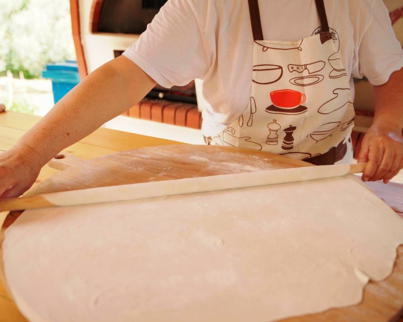 Phyllo Pie Baking Class @ Lefkada Micro Farm - The wood-burning oven and farmer’s table
