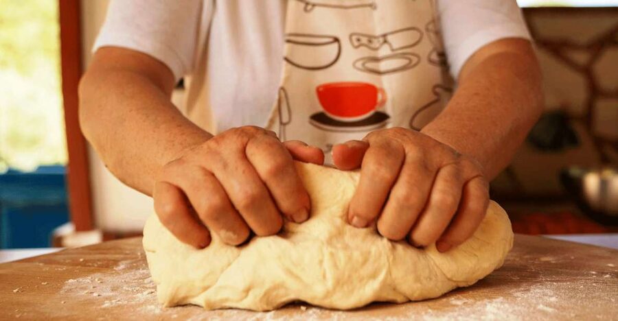 Phyllo Pie Baking Class @ Lefkada Micro Farm - Starting with the garden harvest