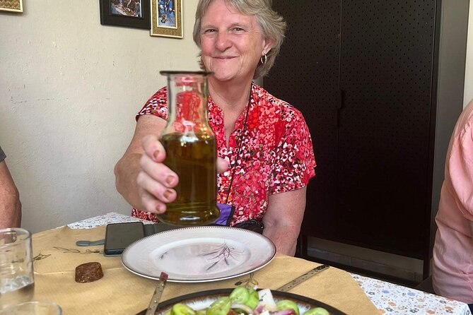 Pick Your Plates, Cook & Savor- Greek Cooking Class in Athens - Sitting down to a Greek feast