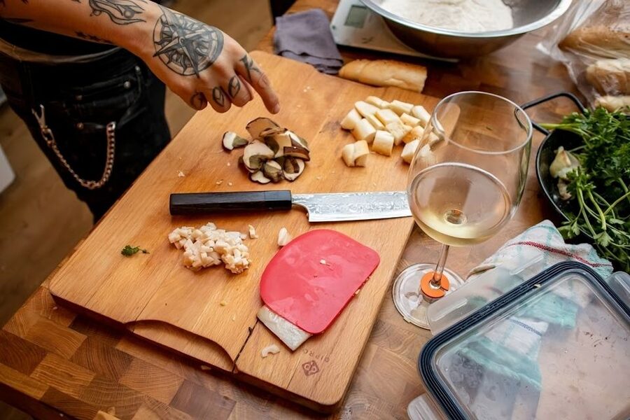 Prague: Traditional Czech Cooking Class with Market Tour - Cooking Kulajda, goulash, and Czech dumplings