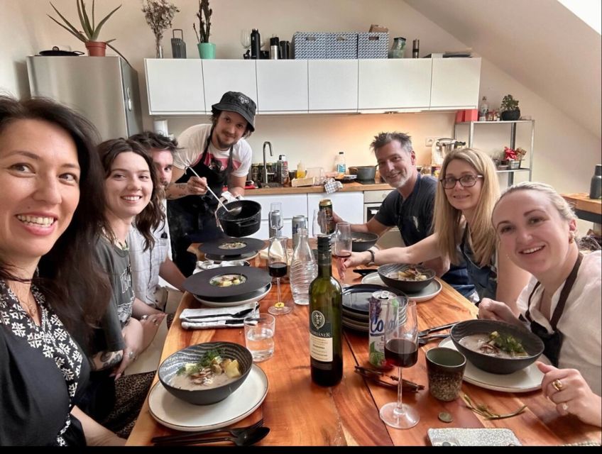Prague: Traditional Czech Cooking Class with Market Tour - From market produce to a Prague kitchen